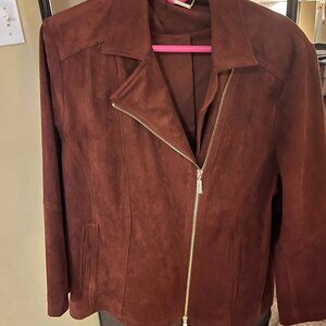 3P Faux Leather Moto Jacket 2 of 2